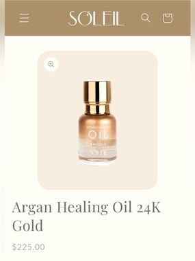 Soleil Deep Hydration Argan Oil Hair Mask – Cream